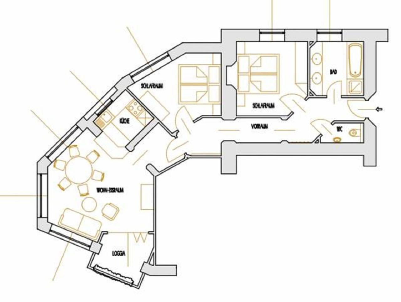 Das Landhaus Apartments Praegant Bad Kleinkirchheim Quarto foto